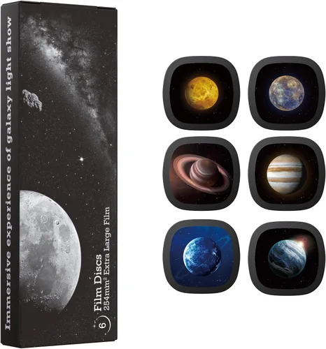 Miniatura 10 de Disco Proyector Galaxy – Diapositiva Proyector Ultra HD, Compatible con Proyectores Galaxy Ainael y Modelos SKE-TKQ01 & BL-DQY02 – Set de 6 Discos