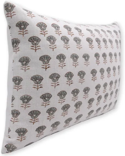 Miniatura 2 de Funda de cojín de lino puro de 14 x 14 pulgadas con cremallera para sofá, sofá y cama, decoración de otoño, granja, al aire libre, sala de estar