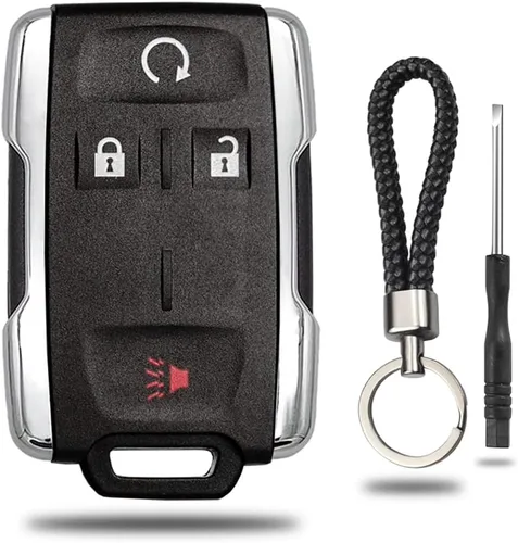 Funda de reemplazo para llavero para Chevy Silverado Colorado GMC Sierra 1500 2500 3500 HD Canyon 2014 2015 2016 2017 2018 2019 2020 2021