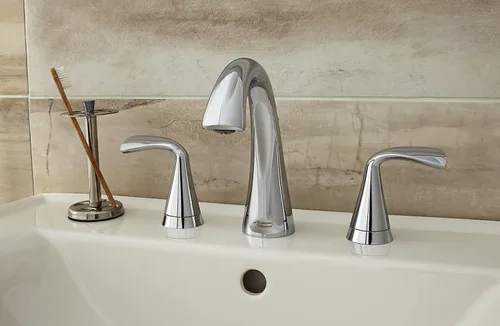 Miniatura 3 de American Standard 7186801.002 Grifo de baño amplio de dos manijas fluido, cromo pulido