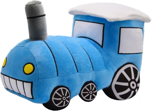 Miniatura 8 de Juguete de Carro de Ambulancia de Peluche Suave Camión Blanco Súper Lindo Peluche Excelentes Regalos para Niños o Fiesta de Cumpleaños 10.6 Pulgadas