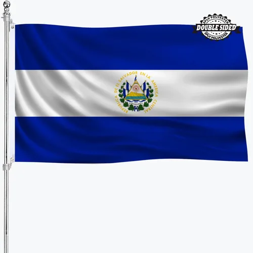 Miniatura 15 de Bandera albanesa de Albania 3x5 doble cara para exteriores, banderas nacionales del país de alta resistencia de 3 capas de poliéster con 2 ojales