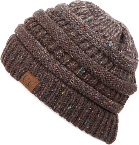 Miniatura 452 de C.C Trendy Warm Chunky Soft Stretch Cable Knit Beanie
