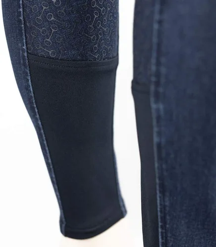 Miniatura 8 de HORZE Kaia - Pantalones de asiento completo de silicona de cintura alta para mujer