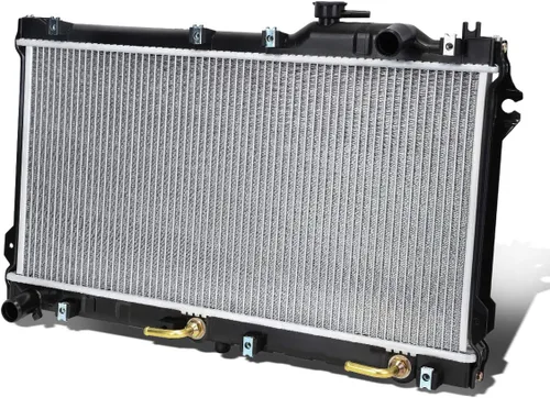 Miniatura 9 de Radiador Auto Dynasty compatible con Mazda MX6 626 2.0L 2.2L AT MT de 1992-1997, estilo de fábrica de 1 hilera, DPI 1323, núcleo de aluminio 92-97