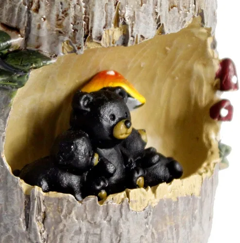 Miniatura 4 de GoodPlay Macetas suculentas para suculentas, macetas de resina, para decoración de oficina, hogar, jardín (oso)