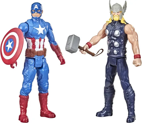 Miniatura 10 de Marvel Titan Hero Series - Figura de acción multipaquete, 6 figuras de acción, juguetes de 12 pulgadas, inspirados en Marvel Comics, para niños de 4