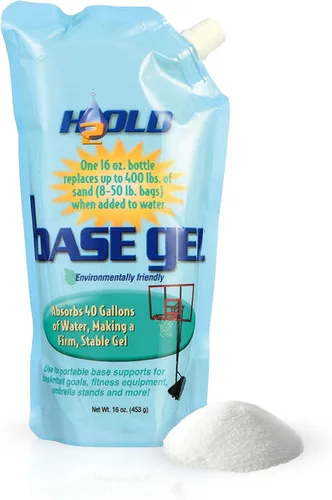 BaseGel - Polímero para canasta de baloncesto y bases de aros de señalización para interiores y exteriores, reemplazo perfecto para arena y sacos de