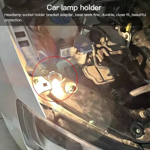 Miniatura 5 de 2 adaptadores de soporte de enchufe para bombilla de faros delanteros H7 5K0-941-109 para VW Passat 2012-2019
