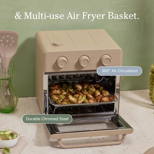 Miniatura 4 de Kit de Esenciales de Horno Maravilloso de Our Place Cesta Extra para Freidora de Aire y Bandeja para Hornear con Revestimiento Cerámico