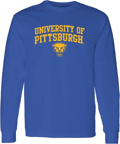 Miniatura 146 de NCAA oficial de College – University Team Color Arco Logo Manga Larga