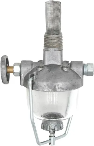 Miniatura 3 de Tazón de filtro de válvula de depósito de combustible compatible con tractor Massey Ferguson 85 88 202 204 retroexcavadora compatible con MF