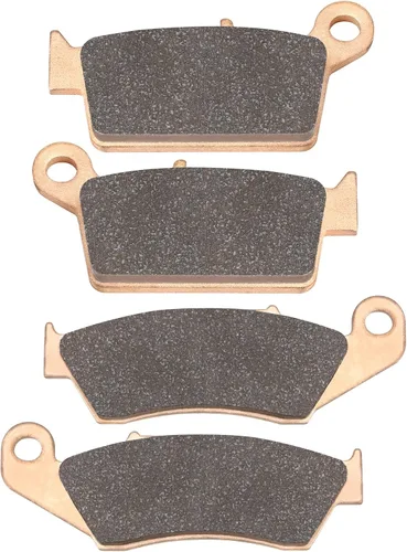 Miniatura 8 de LOCOPOW Pastillas de freno delanteras y traseras para Honda XR650L CR125 CR250 XR250 XR650 XR400 Suzuki DRZ400 RM125 Yamaha YZ125 YZ250 WR250
