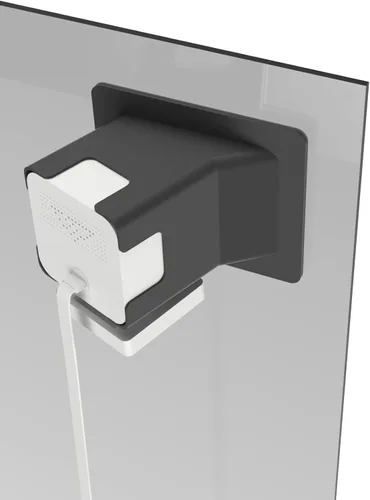 Soporte de Ventana en Ángulo Teccle Compatible con Wyze Cam v4 y Cam V3, Inclinación de 20 Grados (Arriba/Abajo/Izquierda/Derecha), Uso a Través de