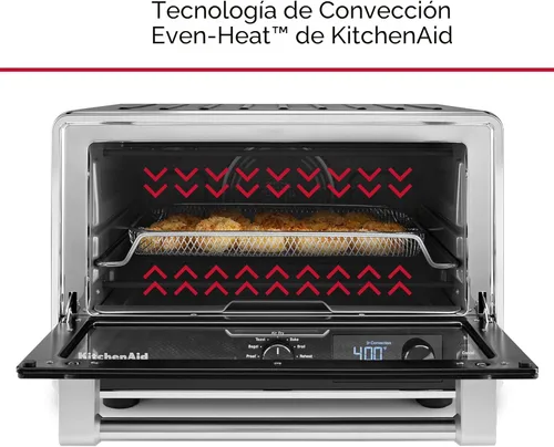 Miniatura 6 de KitchenAid Horno de encimera Digital Air Fry, KCO124BM, negro mate
