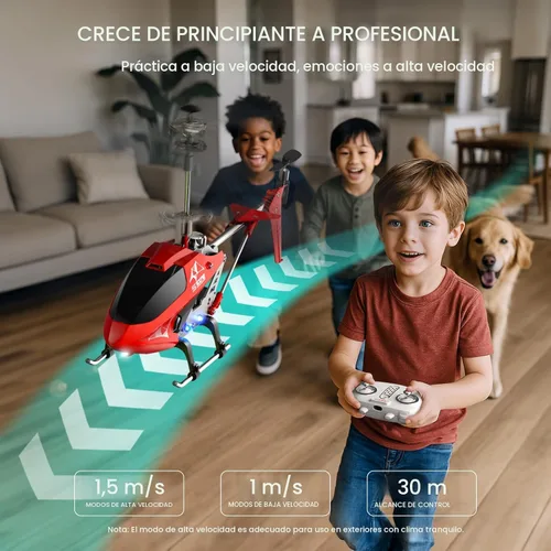 Miniatura 5 de SYMA S107H-E Helicóptero RC para niños de 8-12 años y principiantes, helicóptero de control remoto con retención de altitud, 2 modos de velocidad