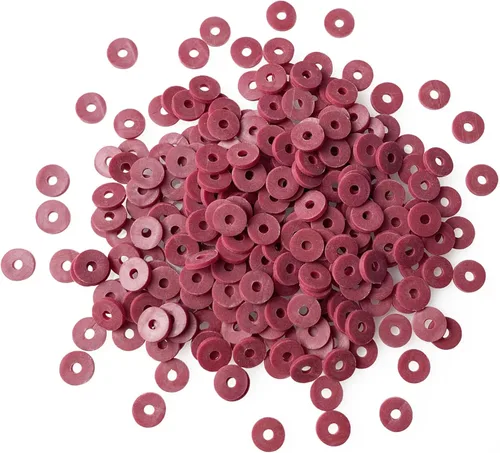 2000 cuentas de vinilo Heishi planas, redondas, de arcilla polimérica, espaciadoras para hacer pulseras, collares, aretes, accesorios, bricolaje
