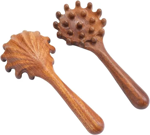 Miniatura 3 de Masajeador de cuero cabelludo hecho a mano - Depurador de cuero cabelludo para el crecimiento del cabello y alivio del estrés, fabricado con madera