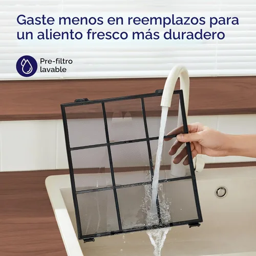 Miniatura 9 de LEVOIT Purificadores de aire para el hogar, habitación grande de hasta 1875 pies cuadrados, con prefiltro lavable, verificación AHAM, monitor