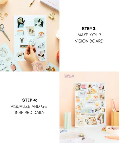 Miniatura 4 de Lamare Vision Board Collage Book - Más de 1000 imágenes Vision Board Supplies