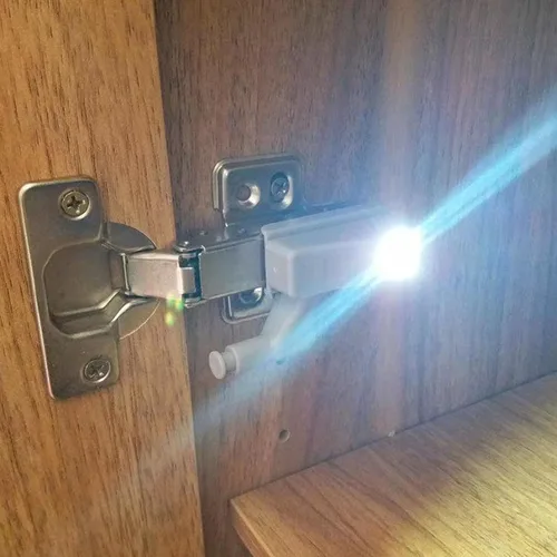 Miniatura 4 de Paquete de 10 luces LED con sensor de activación táctil de 3.1 x 2 x 2 pulgadas para armarios, apagado automático de 30 segundos, vida útil de 20000