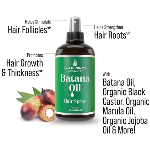 Miniatura 2 de Aceite de batana para el crecimiento del cabello, batana cruda de Honduras. Acondicionador vegano sin enjuague para mujeres, hombres. Fortalece e