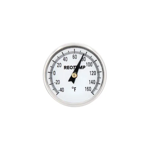 Miniatura 2 de REOTEMP Termómetro de bolsillo K79-2, impermeable, vástago de 5 pulgadas, esfera de 1 pulgada (-40 a 160 Fahrenheit)