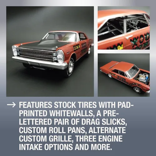 Miniatura 3 de AMT 1966 Ford Galaxie Sweet Bippy - Kit de modelo a escala 1:25