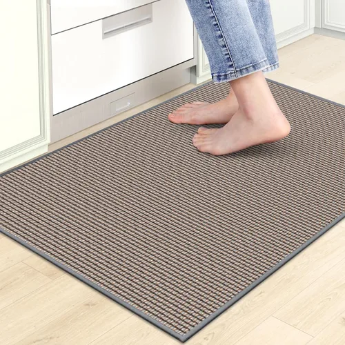 Miniatura 11 de Tapetes de cocina para piso, alfombras de cocina, antideslizantes, lavables, absorbentes, alfombra de camino de cocina para delante del fregadero