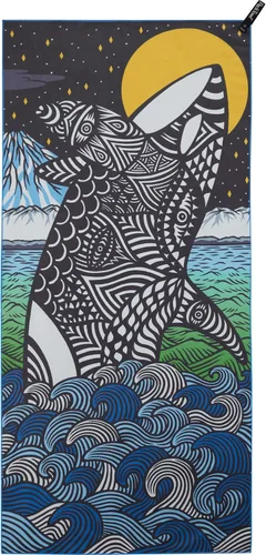 Miniatura 20 de PackTowl Toalla personal ultraligera de microfibra para acampada y viaje, estampado Balance, para el cuerpo