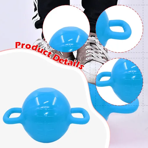 Miniatura 4 de Generic Pesa rusa rellena de agua para fitness, profesional, práctica, fácil de usar con pantalla de báscula, equipo de fitness