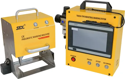XINCHENG PRECISION Máquina neumática portátil de marcado de punto de metal Peen Máquina de marcado de metal neumática Grabador de placa 80 × 1.575