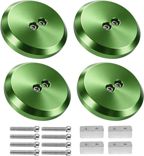 Miniatura 12 de Samman Corvette Jack Pucks - Adaptador de aluminio compatible con Chevrolet Corvette C5 C6 C7 C8, almohadillas de elevación sin enjuague compatibles