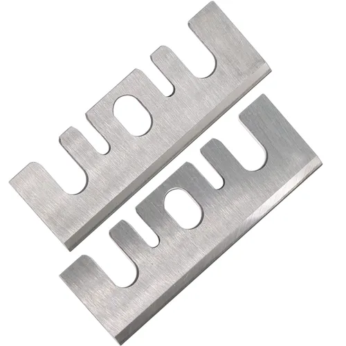 Miniatura 8 de 3-1/4 cuchillas de cepillado con punta de carburo compatibles neumática pulgadas repuesto resellable para Hitachi F20A 2pcs