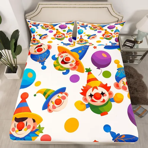 Miniatura 17 de Erosebridal Phoenix - Juego de sábanas de tamaño matrimonial, juego de sábanas bajeras de Phoenix con estampado de pájaro mágico para niños, Color 14