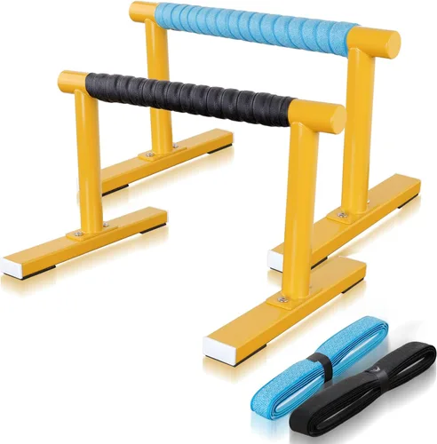 Paraletas de entrenamiento de fuerza, barras de empuje I-Sit, asas de flexiones, equipo de calistenia para entrenamiento en casa, barras de gimnasia
