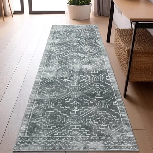 Miniatura 86 de jinchan Alfombra marroquí de pasillo 2x10 para pasillo - Alfombra de pasillo para cocina bohemia lavable a máquina, alfombra moderna suave, Boho