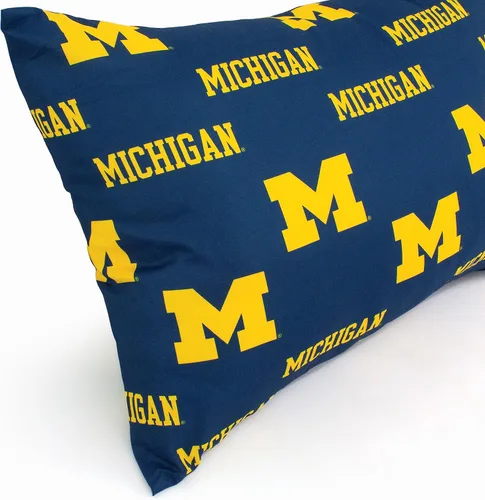 Miniatura 3 de College Covers Everything Comfy Michigan Wolverines - Funda de almohada, almohada corporal, 20 x 60 pulgadas, incluye 1 funda de almohada