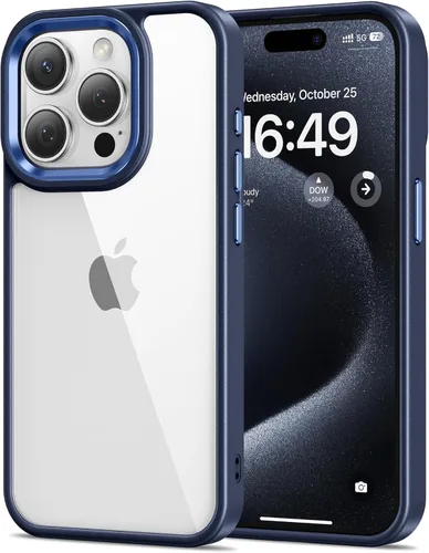 Miniatura 151 de HOOMIL Funda para iPhone 7 Plus/iPhone 8 Plus de 5.5 pulgadas, no amarillea, protección contra caídas, cubierta trasera dura transparente