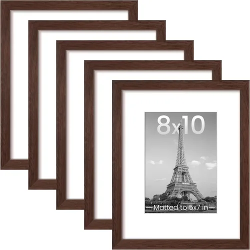 Miniatura 57 de upsimples - Portarretratos de 11 x 14 para galería de fotografías. Marcos para fotos de 8 x 10 pulgadas con paspartú o de 11 x 14 pulgadas sin Dorado