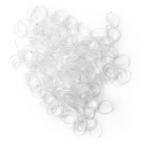 Miniatura 7 de RED by Kiss 250 mini bandas de goma, bandas elásticas para el cabello suaves para niños, niñas, mujeres, hombres y niños, pequeños accesorios