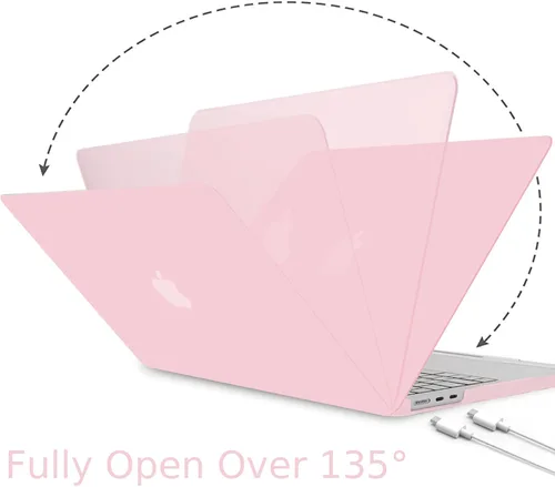 Miniatura 4 de B BELK Funda compatible con MacBook Air de 15 pulgadas 2026 2025 2024 2023 M5 M4 M3 M2 A3448 A3241 A3114 A2941 Pantalla de retina líquida, carcasa