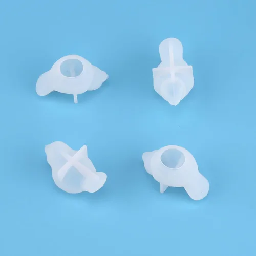 Miniatura 4 de Paquete de 4 moldes de silicona con forma de pájaro 3D para moldes de resina epoxi, manualidades, llavero, regalo, joyería, fabricación de pequeños