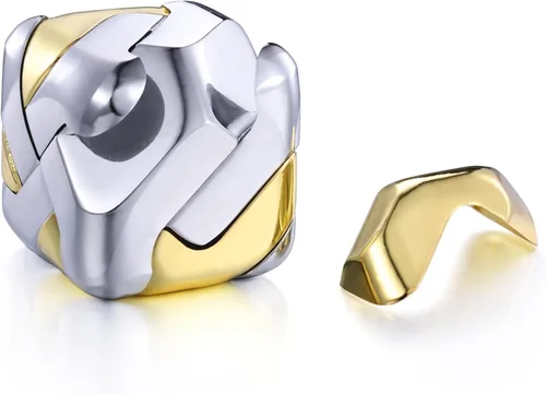 Miniatura 5 de Rompecabezas de metal 3D Cube Brain Teaser
