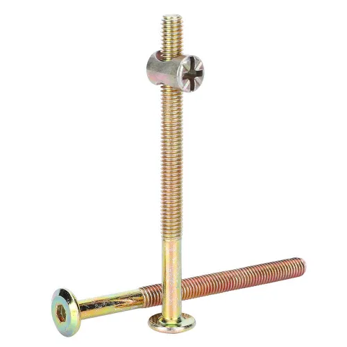 Miniatura 6 de Tornillo de muebles M6, tornillos de cabeza hexagonal para cuna, literas y sillas (3.937 in)