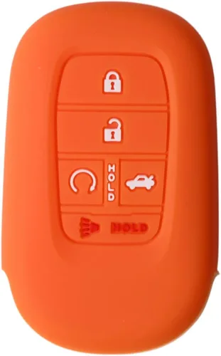 Miniatura 6 de Funda de silicona para llavero de 5 botones para Honda Civic Accord HR-V Sport SI EX EX-L Touring 2022 2023