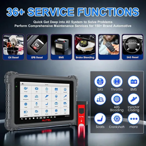 Miniatura 5 de Autel Escáner de diagnóstico MaxiSys MS906 Pro OBD2, codificación ECU, más de 3000 pruebas activas, servicio de más de 40 años, herramienta