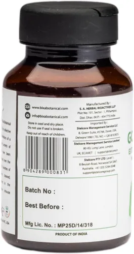 Miniatura 3 de bixa BOTANICAL Suplemento de hierbas naturales ayurvédicas Gotu Kola (Centella Asiatica) Pure Authentic Premium Quality Mejora la salud general