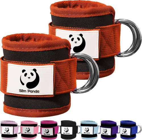 Miniatura 15 de Slim Panda Correa de tobillo para máquina de cable, tobillo para patadas, abductores de cadera, entrenamientos de glúteos, extensiones de piernas