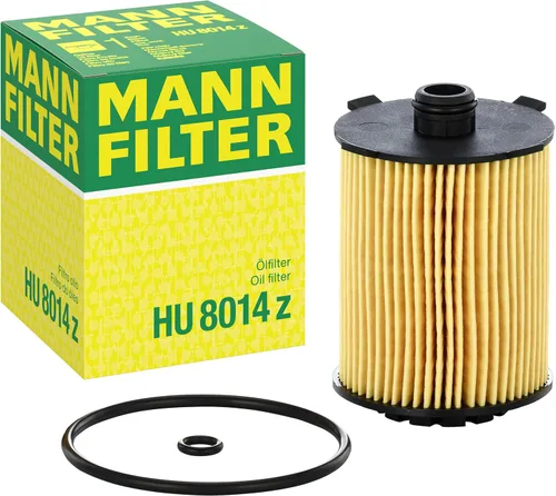 Mann Filter HU 8014 z Filtro de Reemplazo de Aceite de Cartucho Compatible con Volvo S60, S90, V60, V60 Cross Country, V90, V90 Cross Country, XC40,